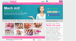 Desktop Screenshot of beautynails-forum.de