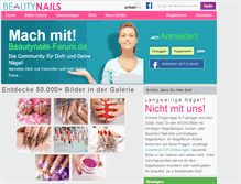 Tablet Screenshot of beautynails-forum.de